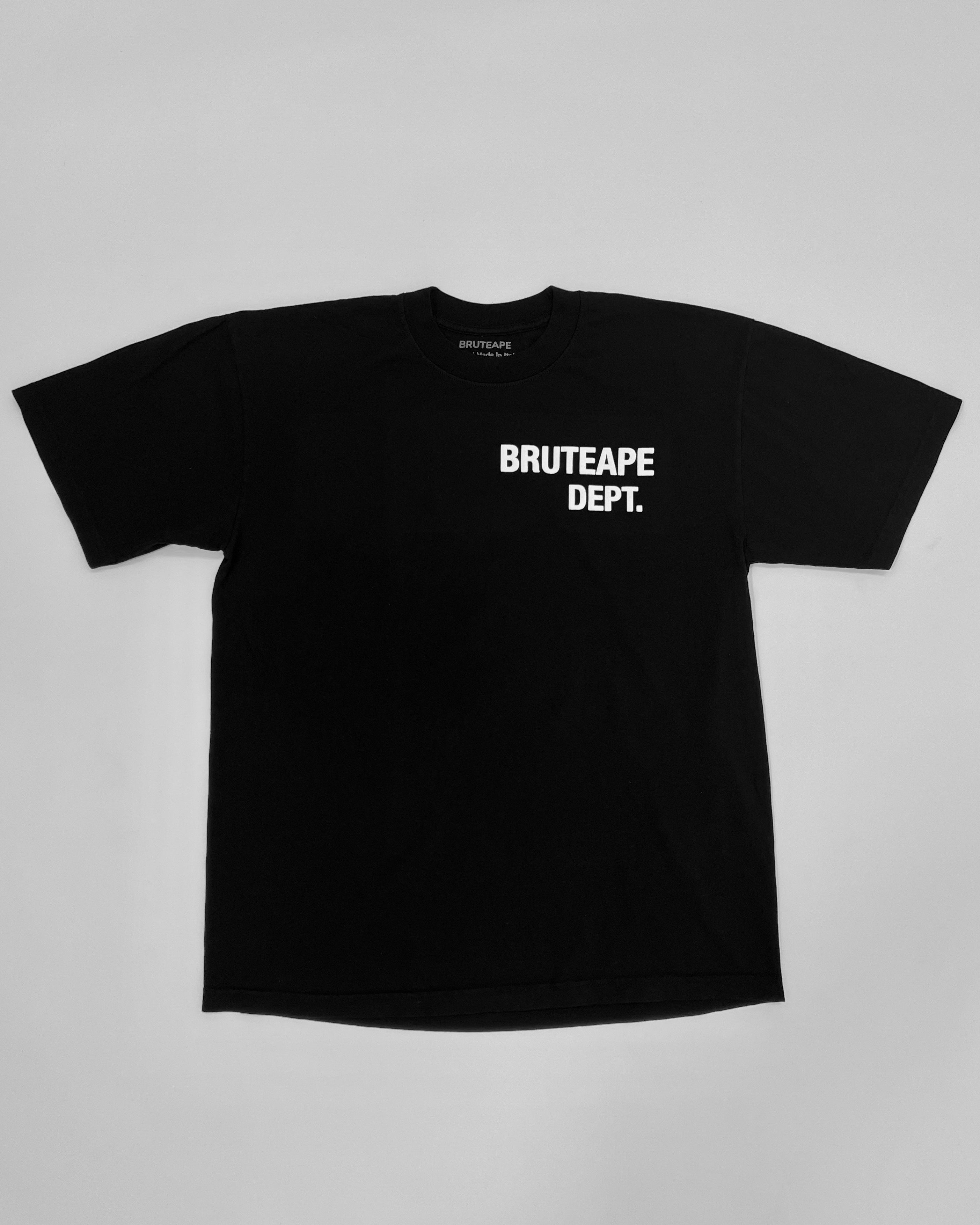 Black DEPT. Tee