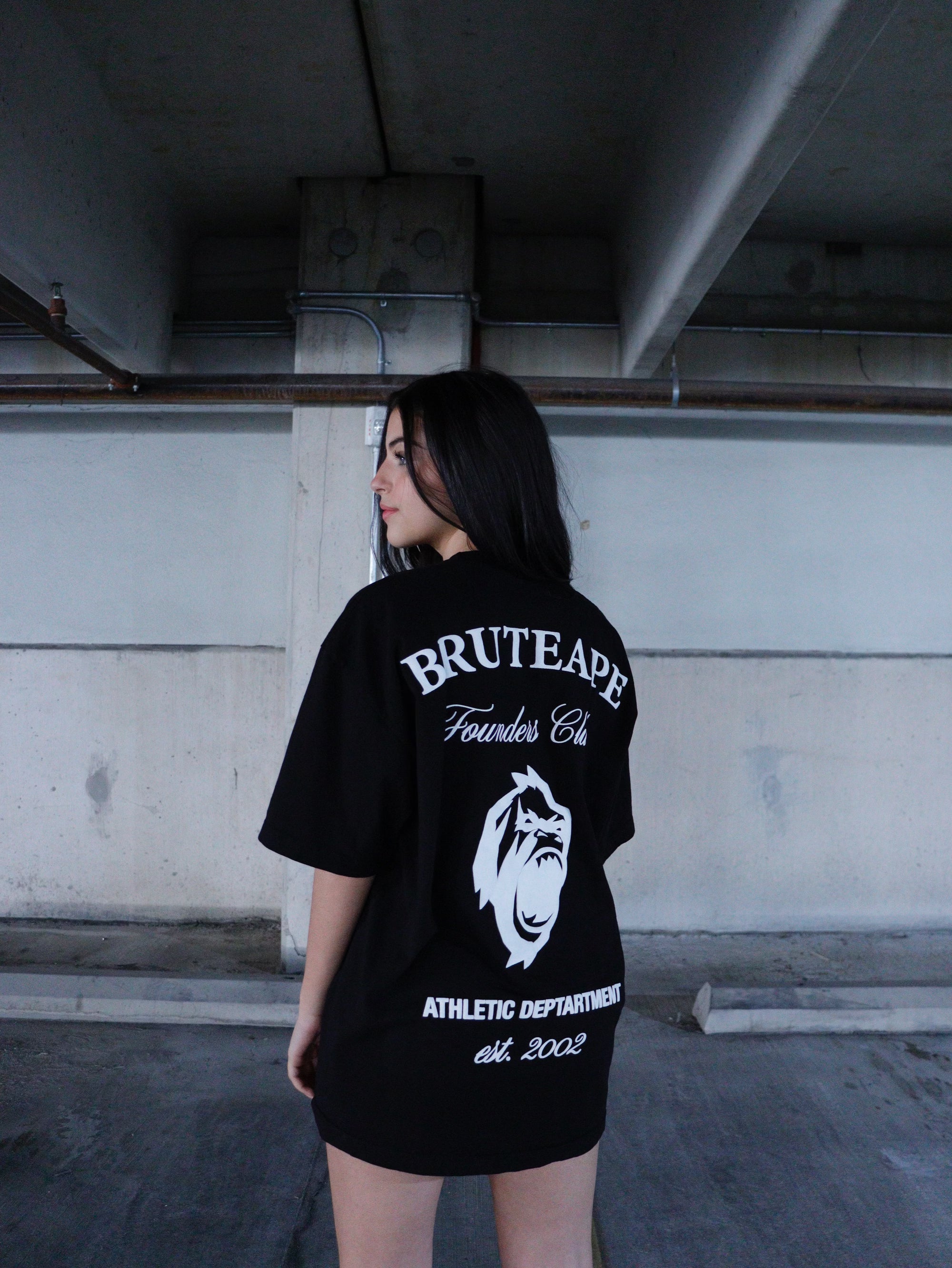 Black DEPT. Tee