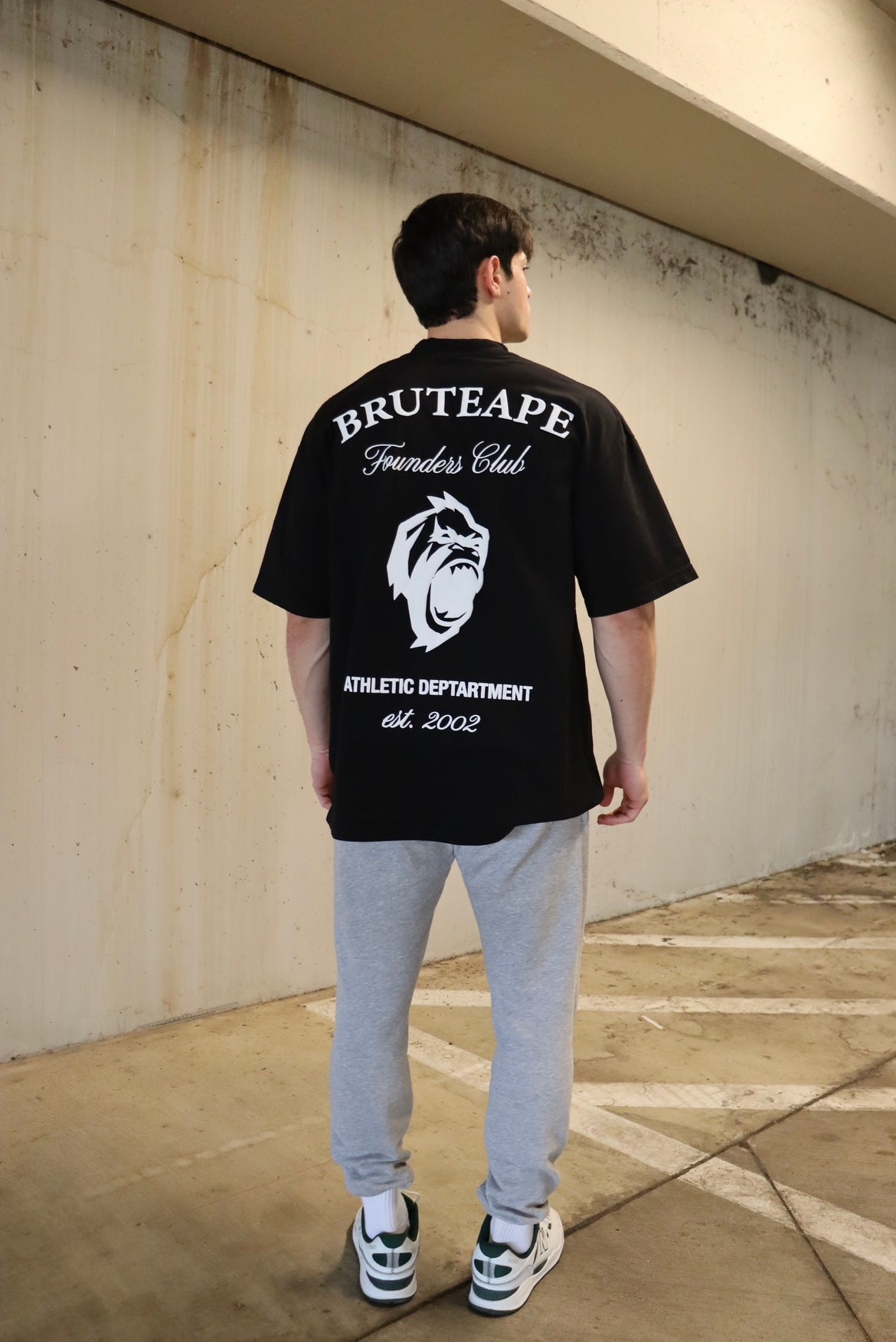 Black DEPT. Tee